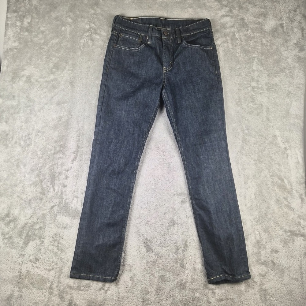 Levis 511 Slim Fit Jeans Mens 31x30 Blue Denim Dark Wash Stretch Straight Leg